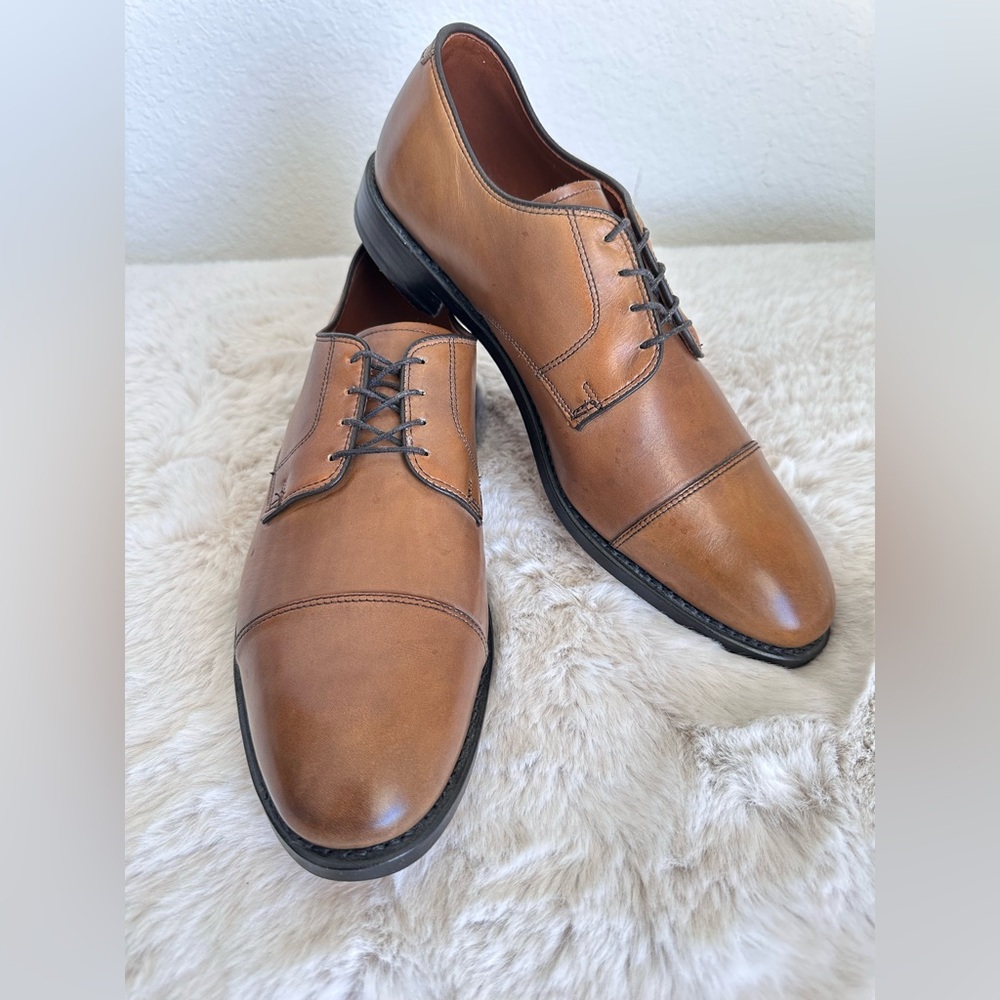 NEW Allen Edmonds Lexington Oxford Dress Shoes Men’s 10.5 D Leather Lace Up